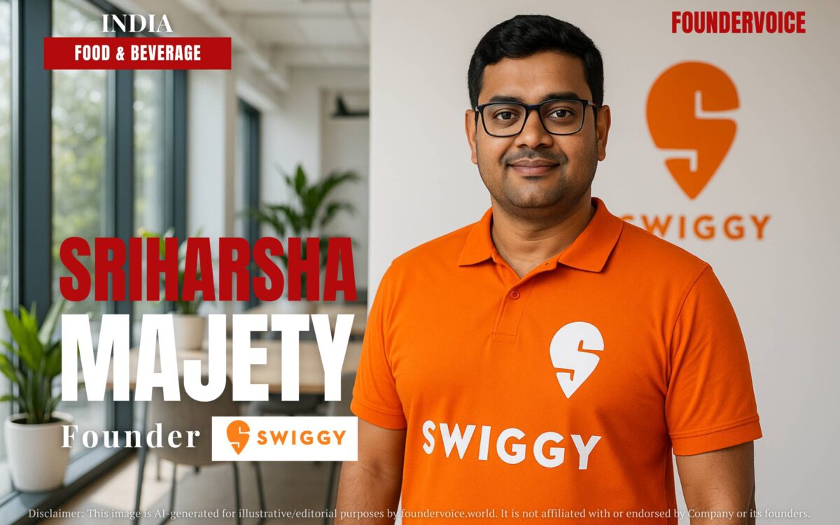 Sriharsha Majety Story - Founder of Swiggy