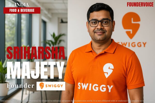 Sriharsha Majety Story - Founder of Swiggy