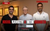 Nikhil kamath and nitin kamath images | founder of zerodha
