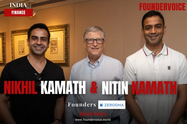 Nikhil kamath and nitin kamath images | founder of zerodha